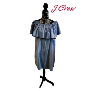 J. Crew Off The Shoulder Dress